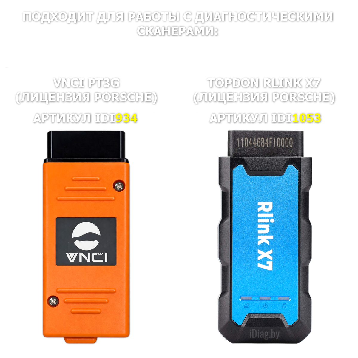 Porsche PIWIS 3 + Porsche PETKA 8.3